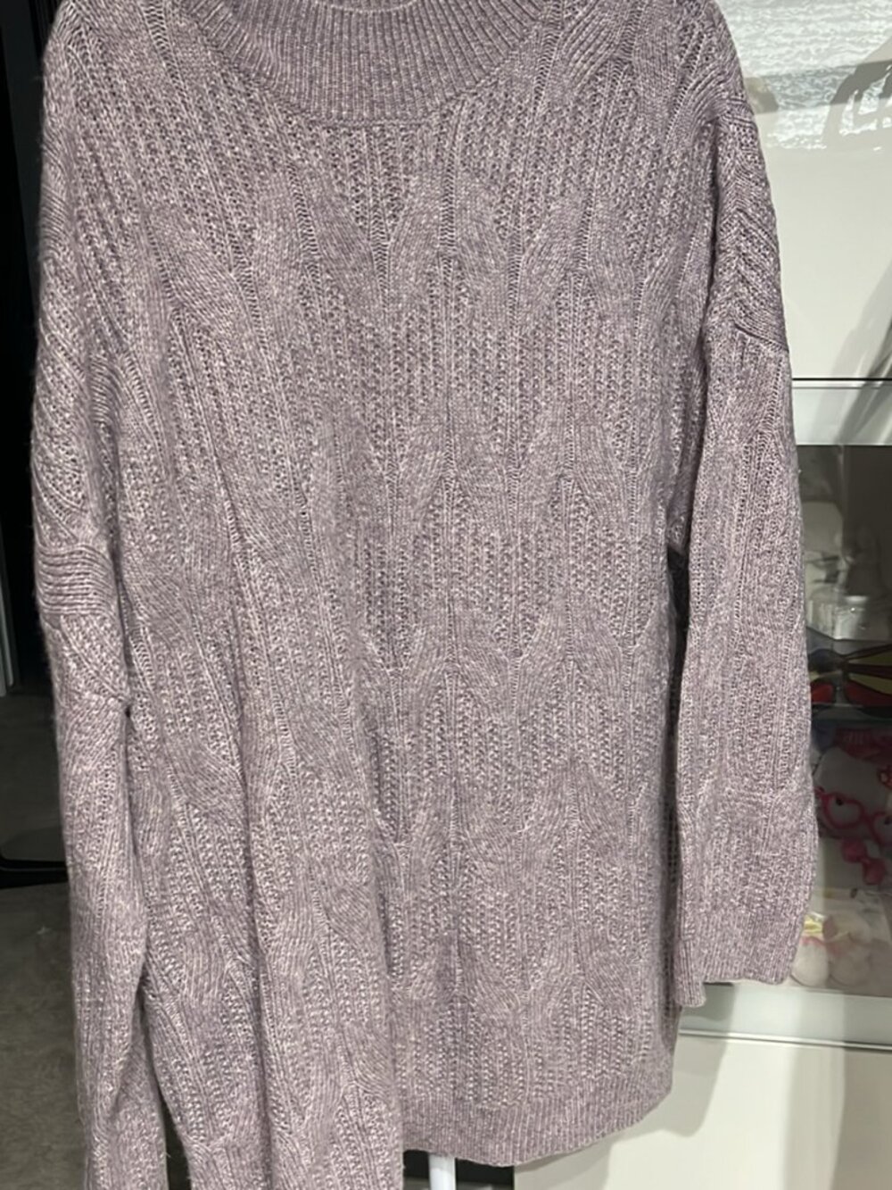3/$15 Ricki's Lavender Knit Sweater